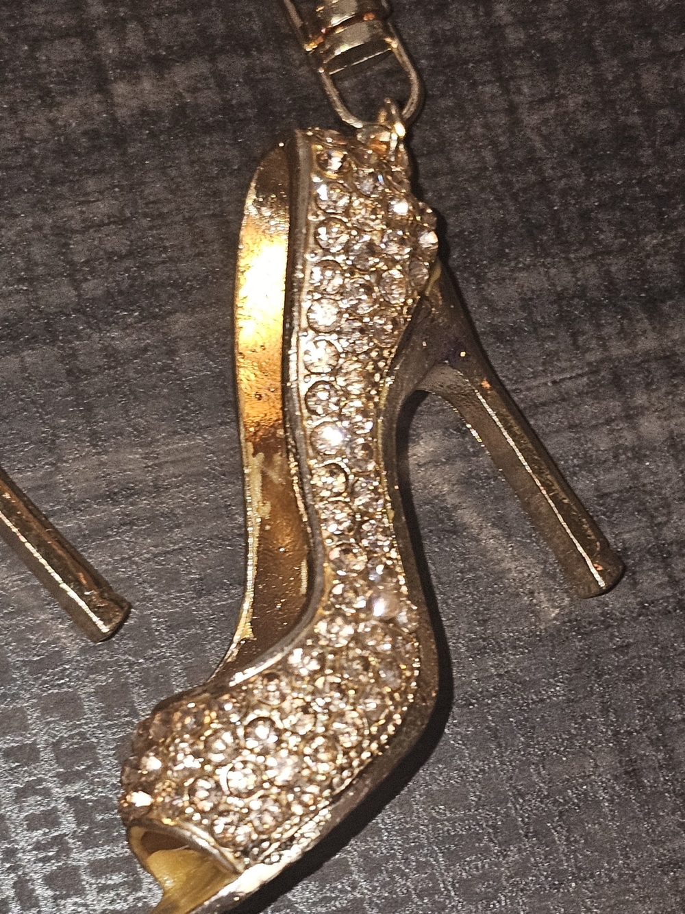 Set Of 3 Bling High Heel Charms - Picture 2 of 8